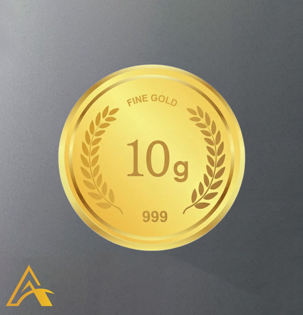 10 Gm 24 Kt Gold Coin